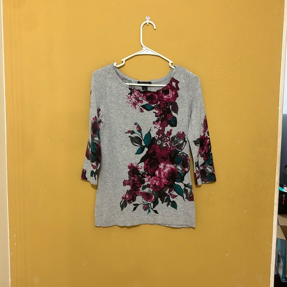 Grey cardigan